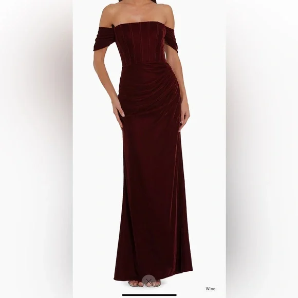 Mac Duggal | Dresses | Mac Duggal Velvet Bustier Offtheshoulder Gown | Poshmark Mac Duggal | Dresses | Mac Duggal Velvet Bustier Offtheshoulder Gown | Poshmark